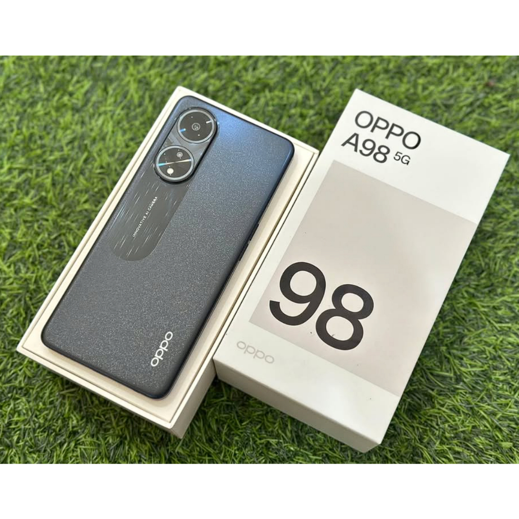 OPPO A98 5G 8/256 SECOND LENGKAP MULUS NOMINUS  RESMI INDONESIA