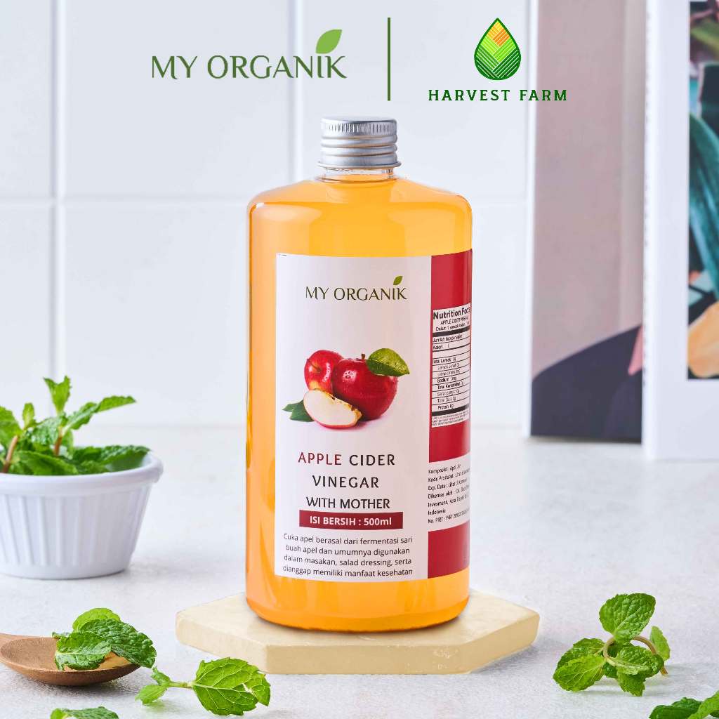 

My Organik Cuka Apel with mother Organik Apple Cider Vinegar Premium