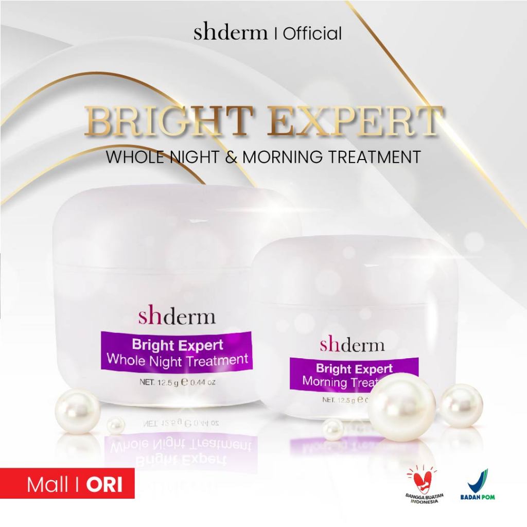 SHDerm Bright Expert Morning Treatment & Whole Night Treatment