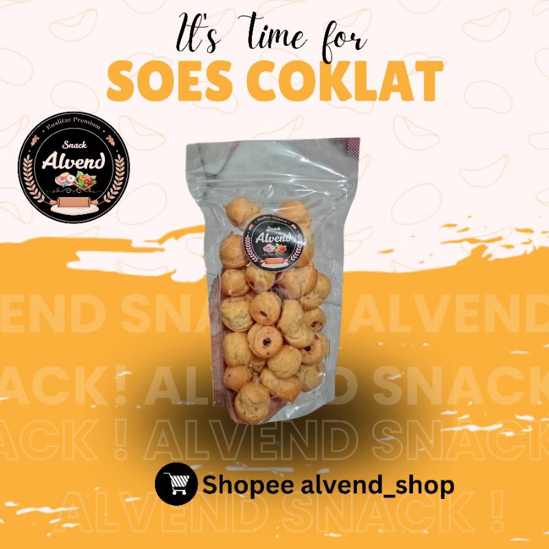 

Alvend Snack Soes Coklat