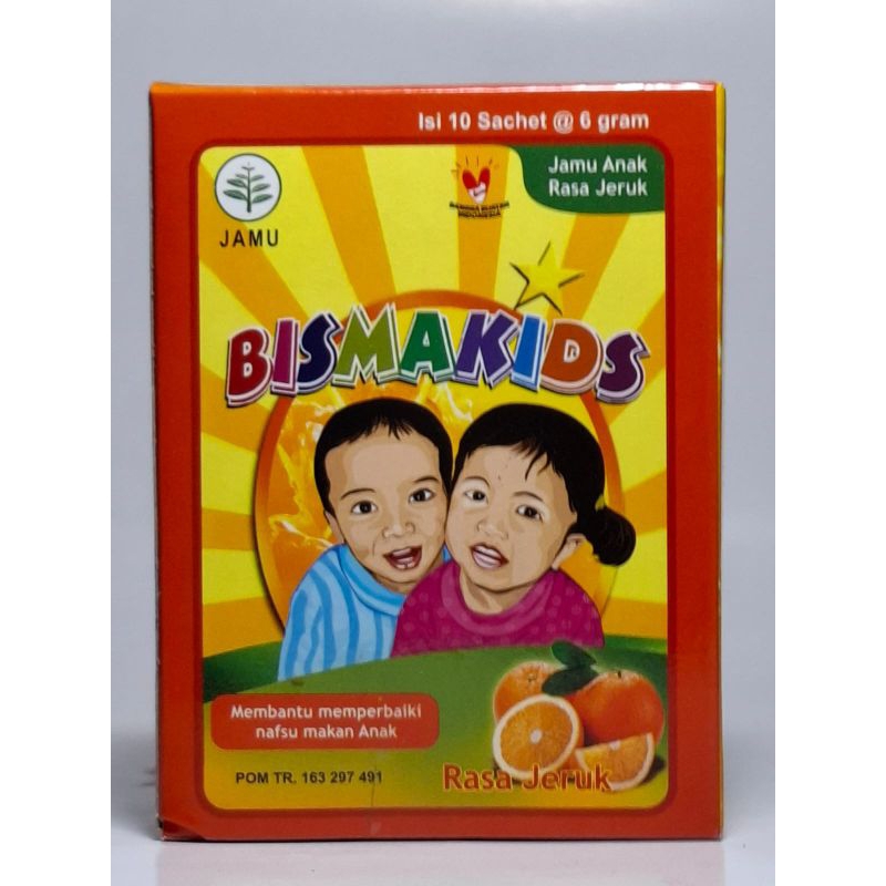 

Jamu Anak Bismakids rasa Jeruk