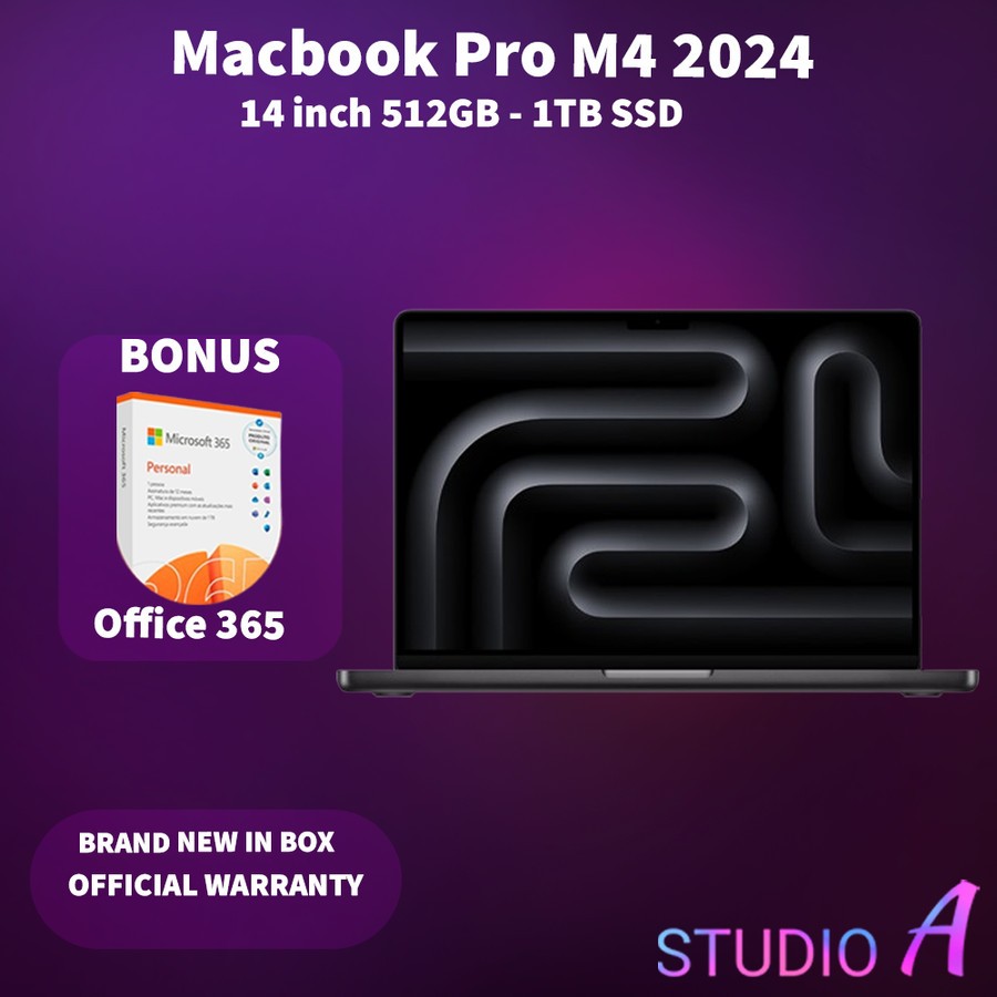 MacBook Pro M4 | M4 Pro | M4 Pro Max 16 inch 14 inch 2024 Brand New In Box
