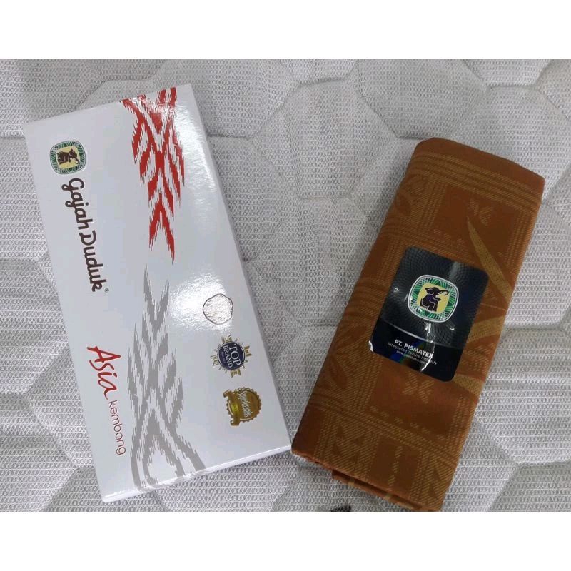 Sarung Gajah Duduk Asia Kembang Premium/ Sarung Gajah Duduk Asia Kembang Harga Grosir