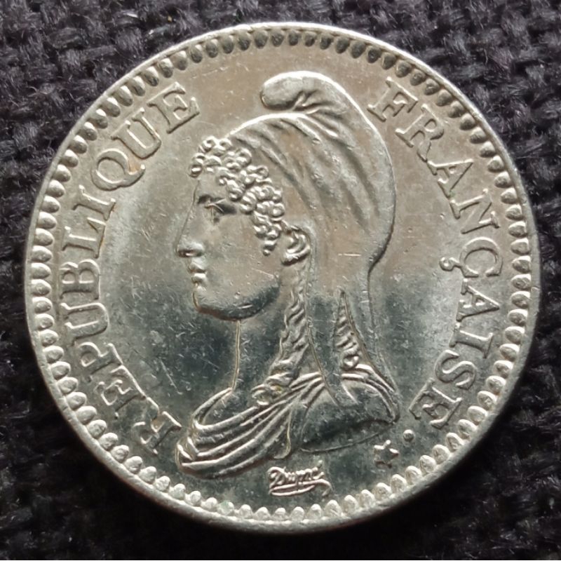 Koin Kuno Prancis 1 Franc 1992 Commemorative