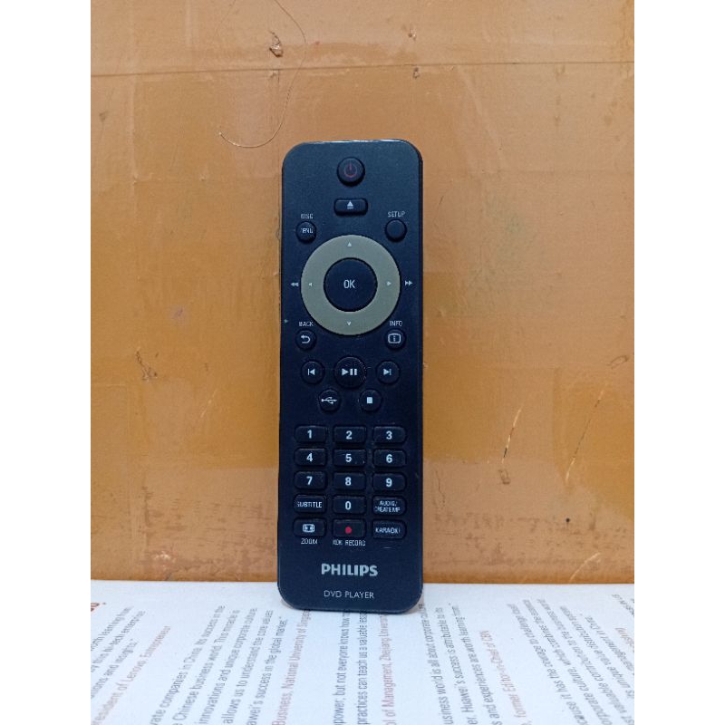 REMOTE ORIGINAL DVD PLAYER PHILIPS
