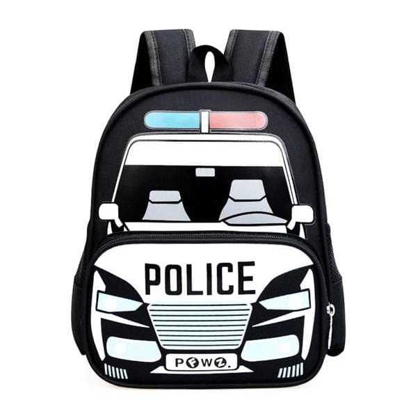 BPT Tas Ransel Telur Sekolah Anak TK/PAUD Karakter lucu Ransel PVC Karakter Cowok tas ransel mobil p