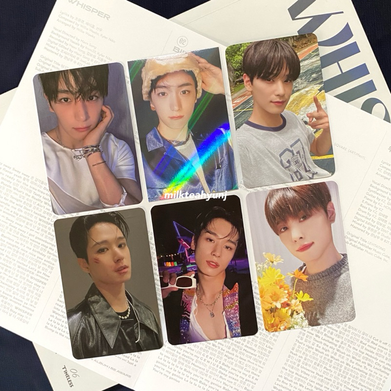 The Boyz Hyunjae Juyeon Trigger Flash Roar Realize Phantasy Present Holiday Thrilling Makestar Holo 