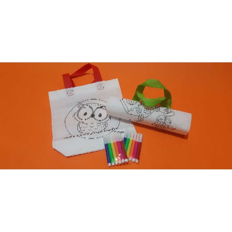 

Totebag lukis gambar tersedia/custom