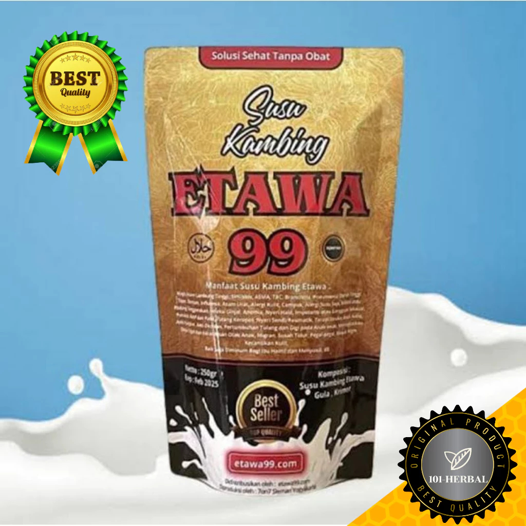 

SUSU KAMBING ETAWA99 ORIGINAL 100% PLUS GULA AREN - OBAT SEGALA MACAM PENYAKIT