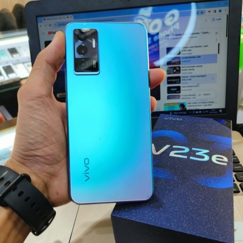 VIVO V23E 8/128 FULLSET SECOND LIKE NEW