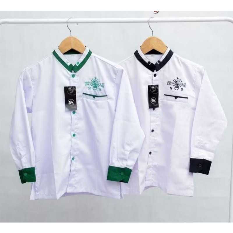 Baju koko remaja anak laki laki lengen panjang usia 10-15 tahun