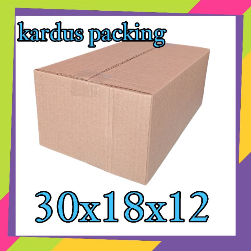 

kardus packing UK 30x18x12 kardus besar kardus kecil