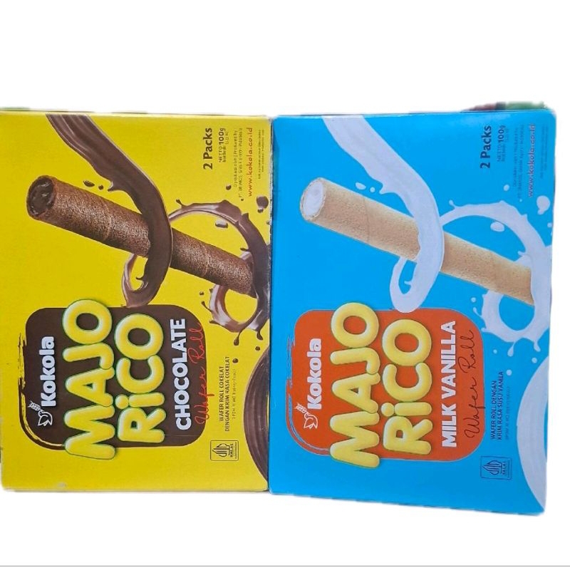 

KOKOLA MAJORICO WAFER ROLL CHOCOLATE | VANILLA NETTO 100 GR