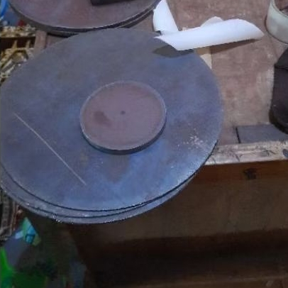 Besi plat bulat tebal 3mm diameter 325mm 1pcs