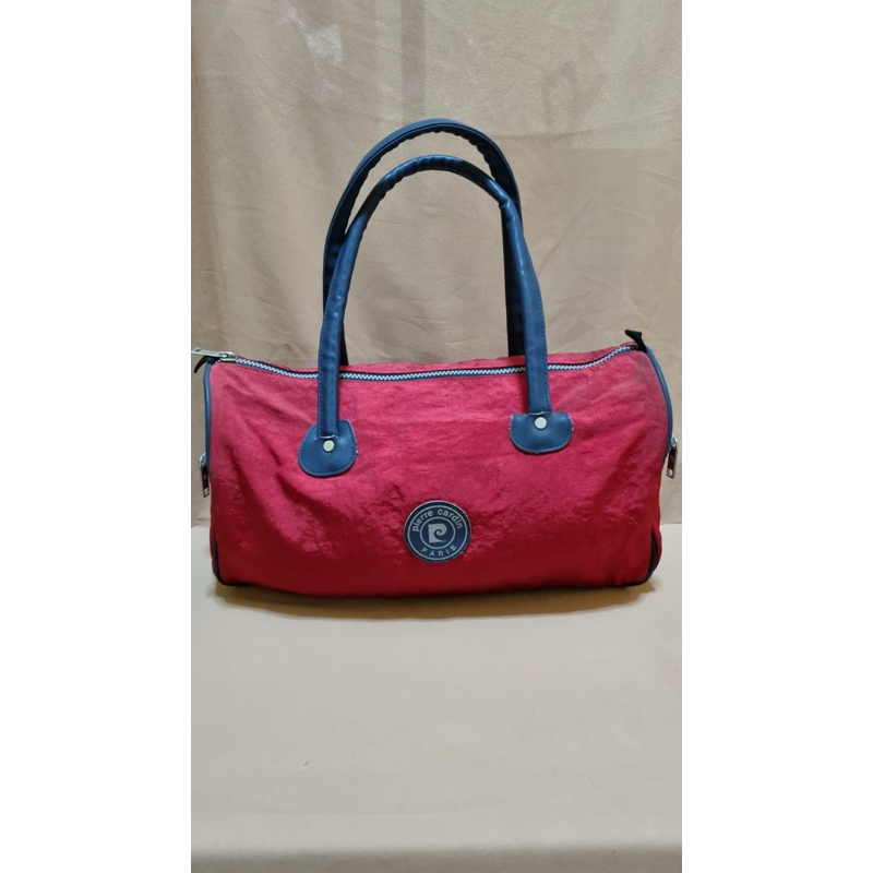 Tas Preloved Second Branded Wanita Duffle Bag Tas Travel Merah