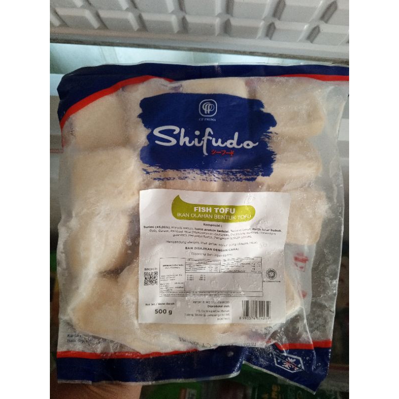 

Shifudo Fish Tofu kemasan 500 gr