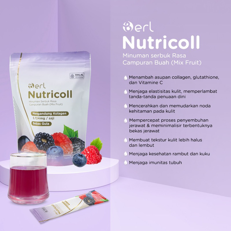 

Berl Nutricoll / Minuman Colagen || Berl Cosmetics
