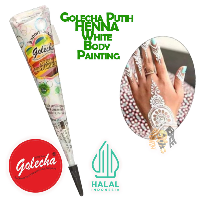 

Golecha Putih HENNA White Body Painting