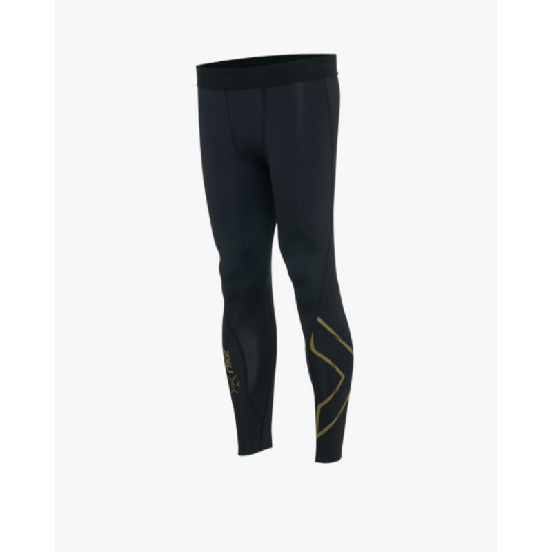 Celana Pria 2XU MCS X Training Compression Tight Black/Gold 2XUMA5365BBD