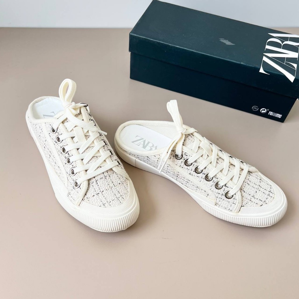 ZR SEPATU TALI MULES SNEAKERS TRAINERS SHOES 01552
