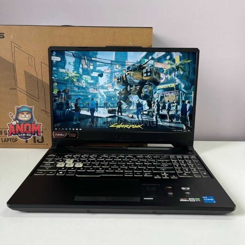 ASUS TUF F15 Core i5-11400H RTX2050 SSD 512Gb Fullset