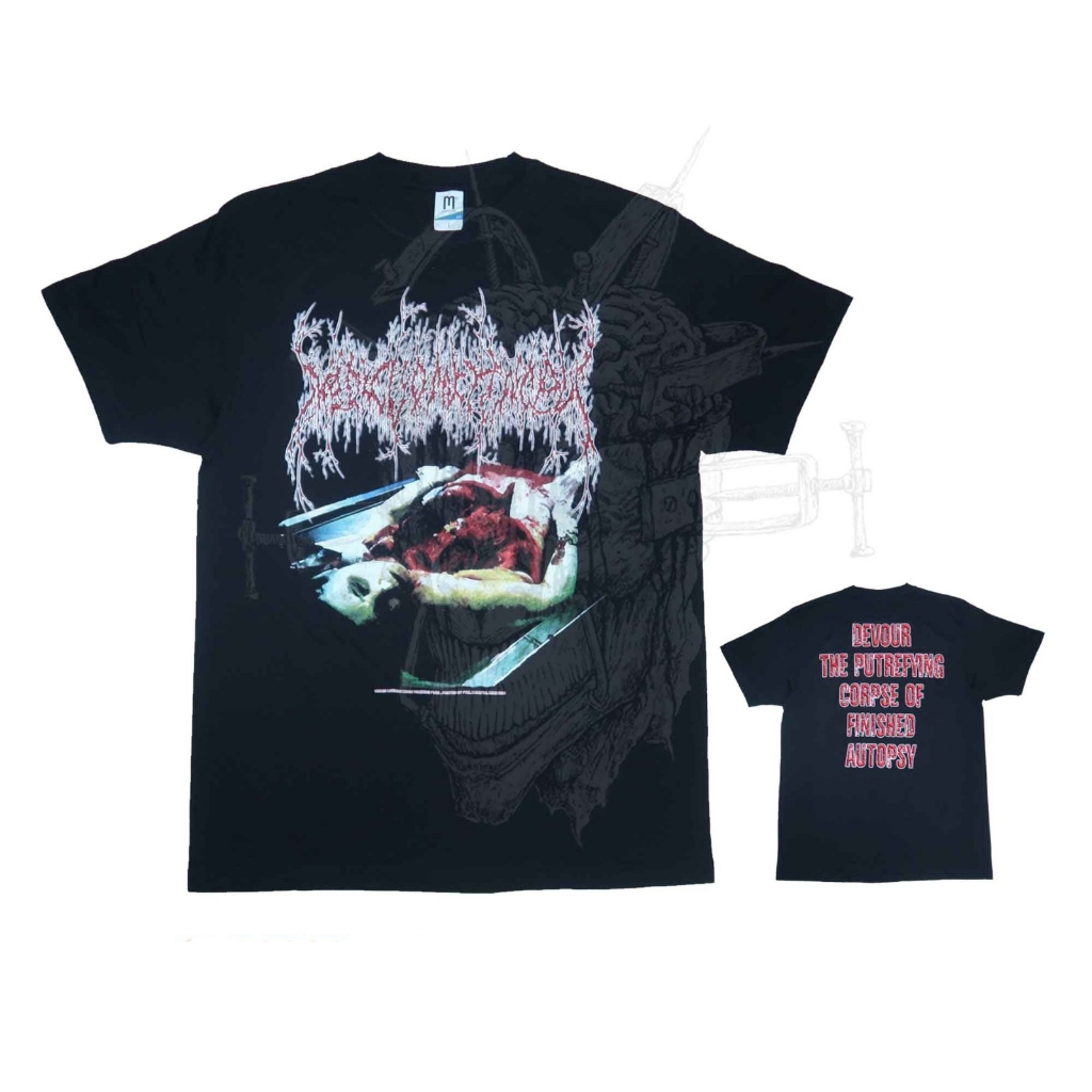 T-Shirt - Medic Vomiting Pus - Devour The Putrefying Corpse Of Finished Autopsy