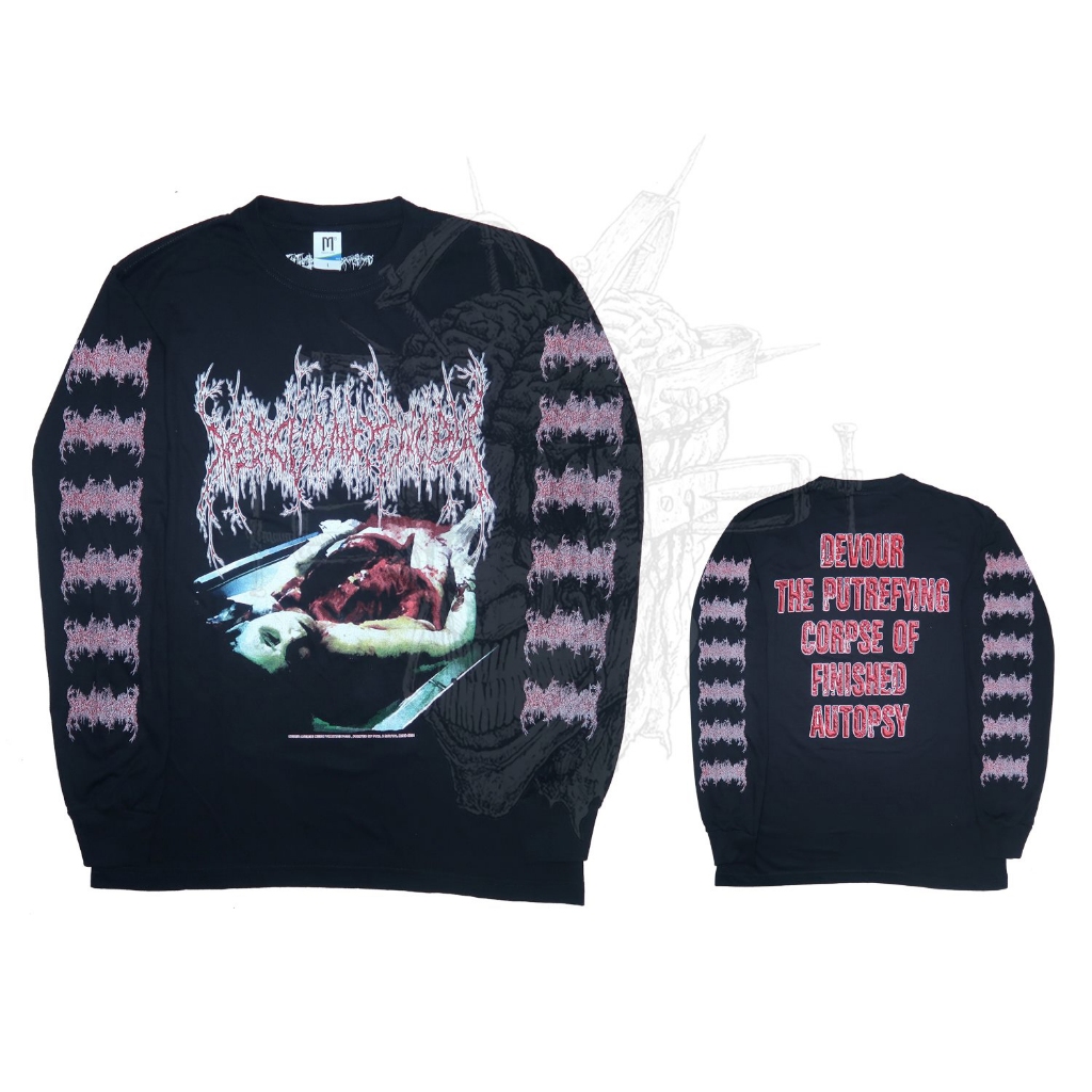 Long Sleeve - Medic Vomiting Pus - Devour The Putrefying Corpse Of Finished Autopsy