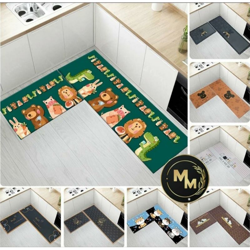 KESET KAKI DAPUR/ 1 SET KESET DAPUR LEMBUT ANTI SLIP