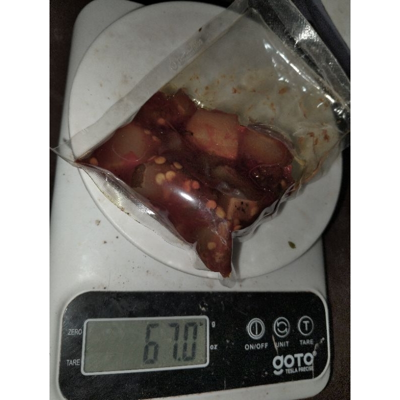 

kikil balado siap makan, stok ready yaa