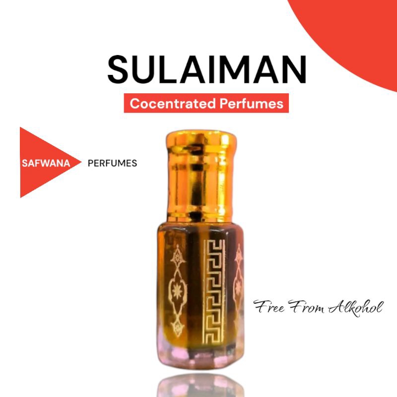 Misik Sulaiman Asli 6ml Safwana parfum