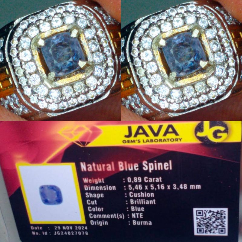 Natural Blue Spinel