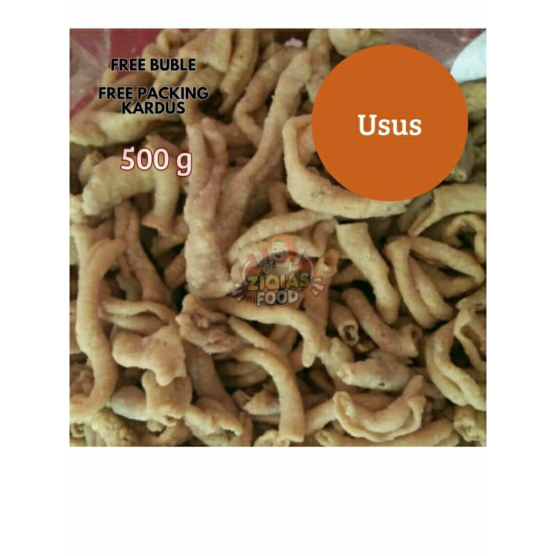 

{ 500g } keripik usus gurih / snack kiloan / keripik usus kemasan 500g