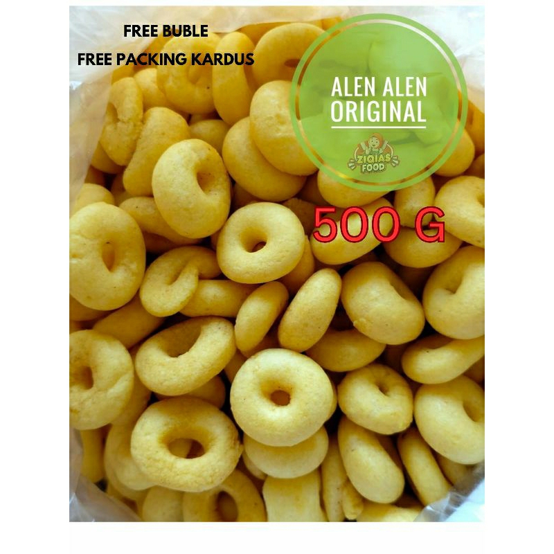 

{ 500 g } alen - alen gurih / snack kiloan / camilan / alen - alen kemasan 500g