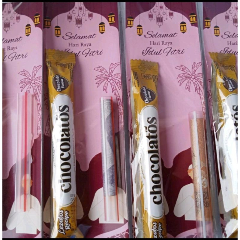 

amplop lebaran IdulFitri angpao lebaran free plastik opp Uda plus snacknya