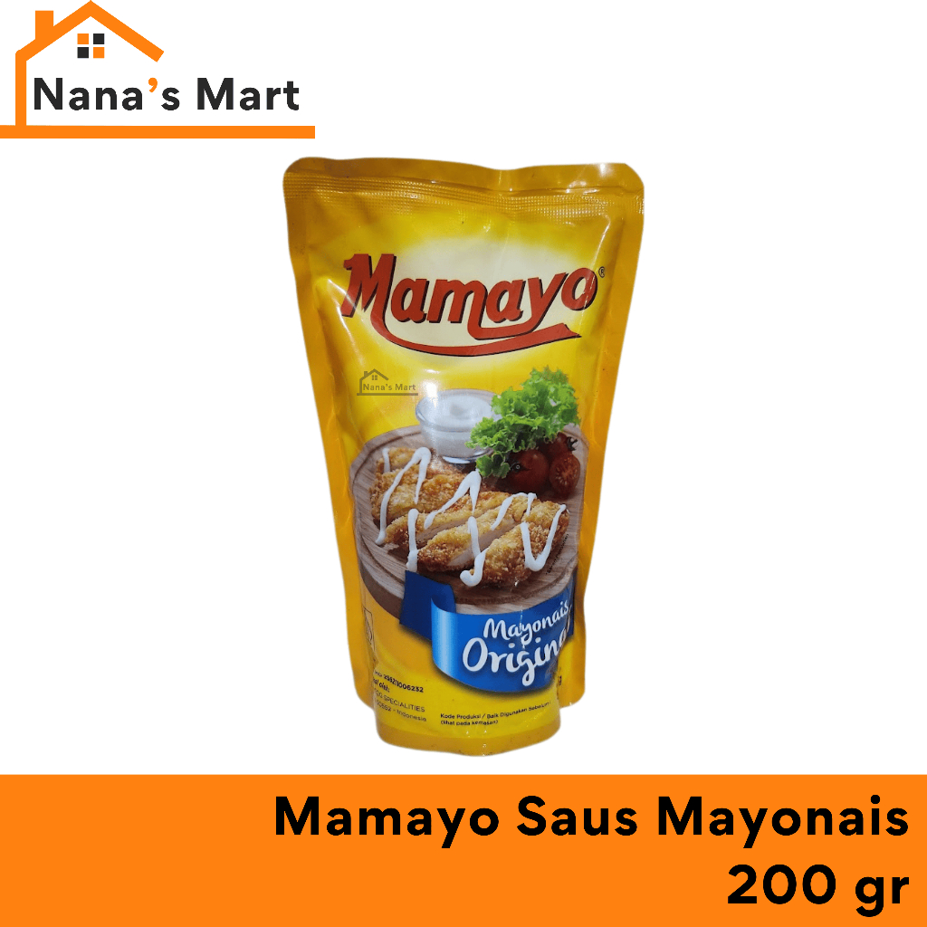 

MAMAYO SAUS MAYONAIS 200 GR/ Saus Mayo/Mayonaise/ Mayonnaise