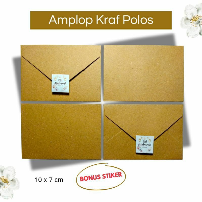 

Amplop THR /Amplop Lebaran Kraf Polos
