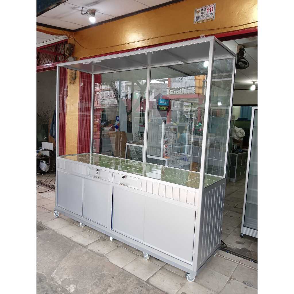 Etalase Rumah Makan Padang Silver Standar ( FREE Onkir Khusus Jabodetabek )