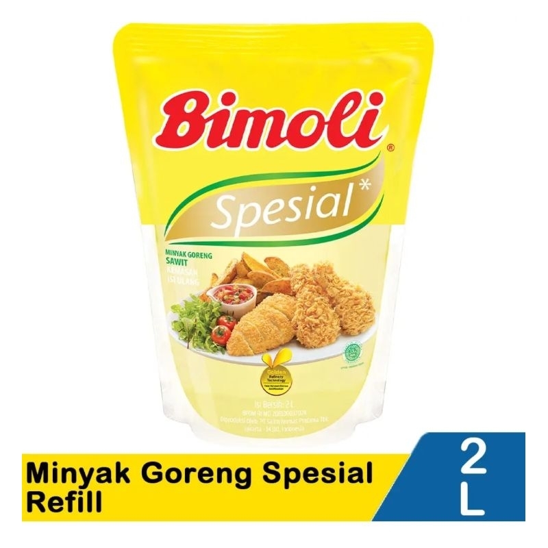 

Bimosli Spesial Minyak Goreng Sawit Refill 2L kemasan pouch