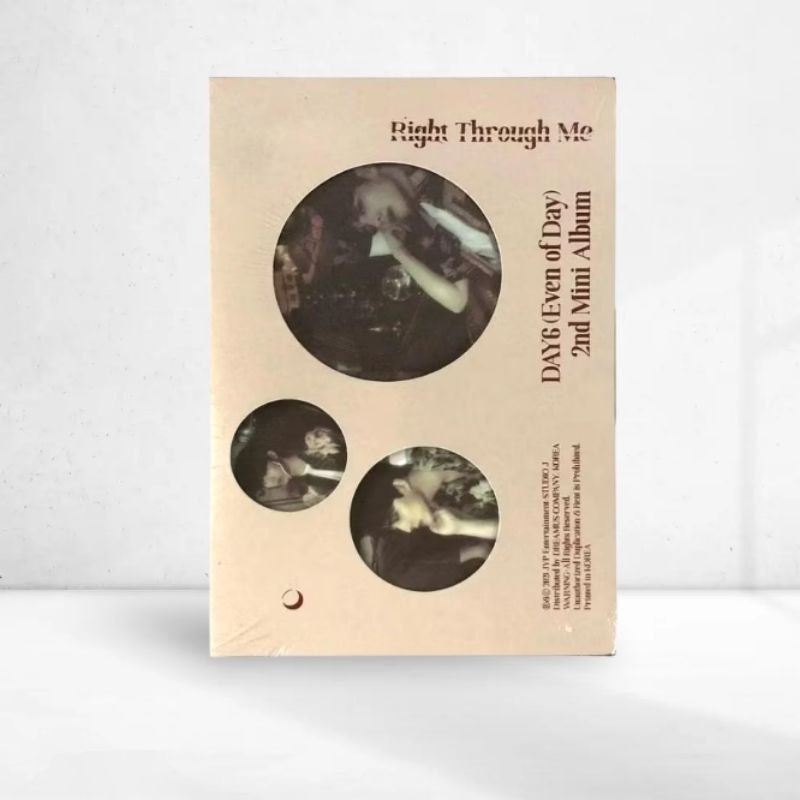 [SEALED] DAY6 Album Even Of Day RIGHT THROUGH ME