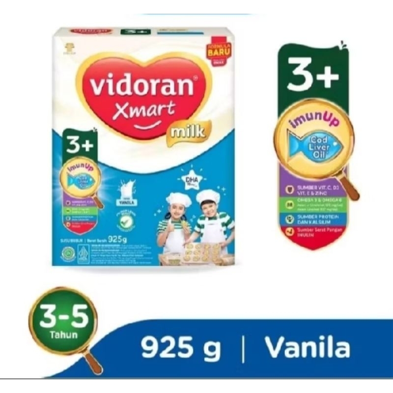 

Vidoran Xmart 3+ Milk Vanila 925g