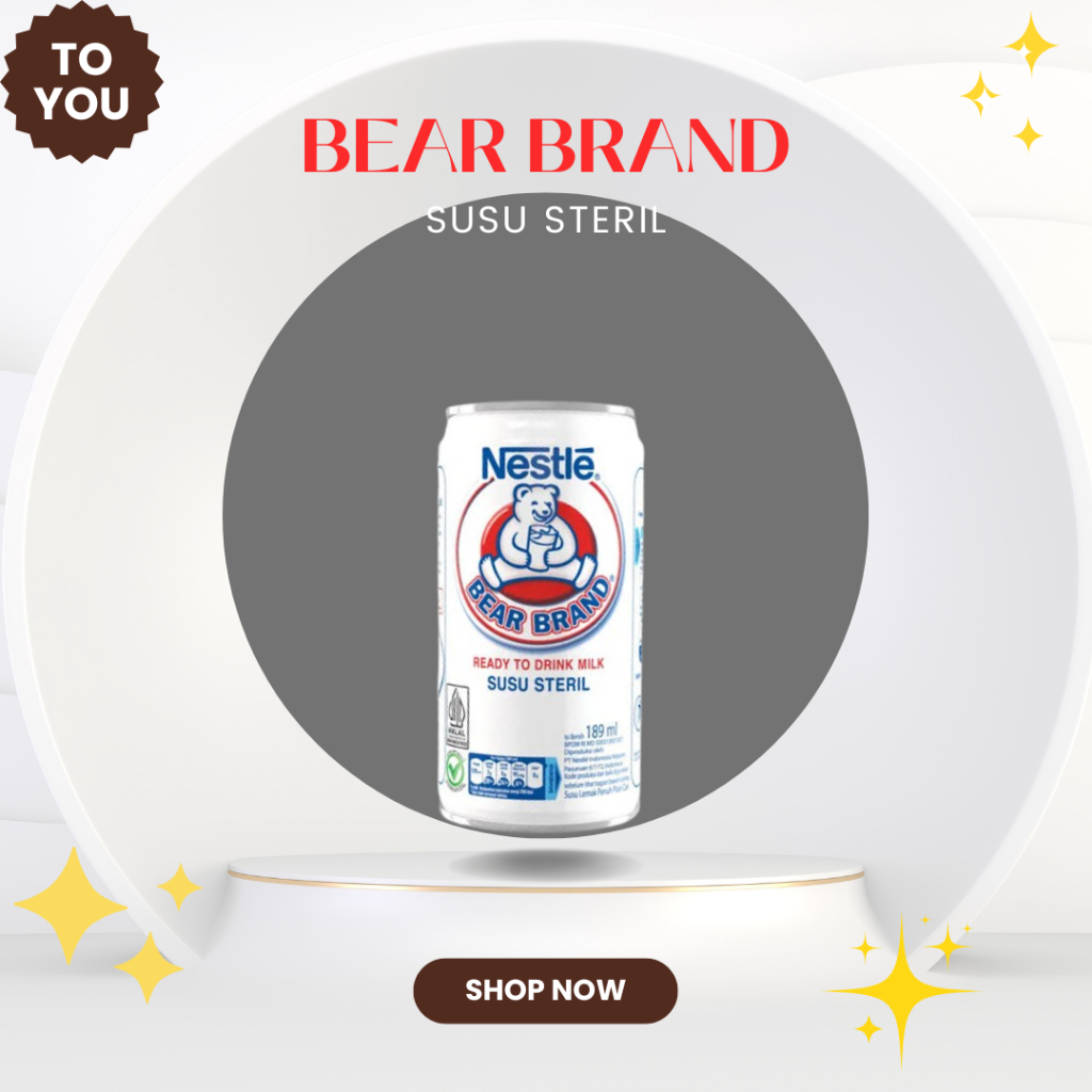 

BEAR BRAND / SUSU BERUANG 189 ml