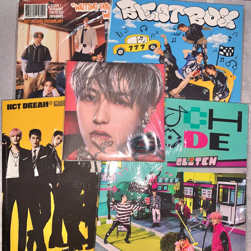 [UNSEALED] Clearance sale album nct dream photobook glitch mode scratch beatbox young star istj intr