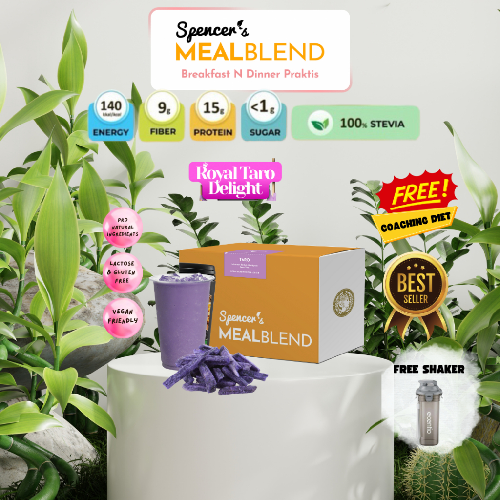 

Spencer's MealBlend Taro Delight Flavour - Meal Replacement Sehat Rasa Taro