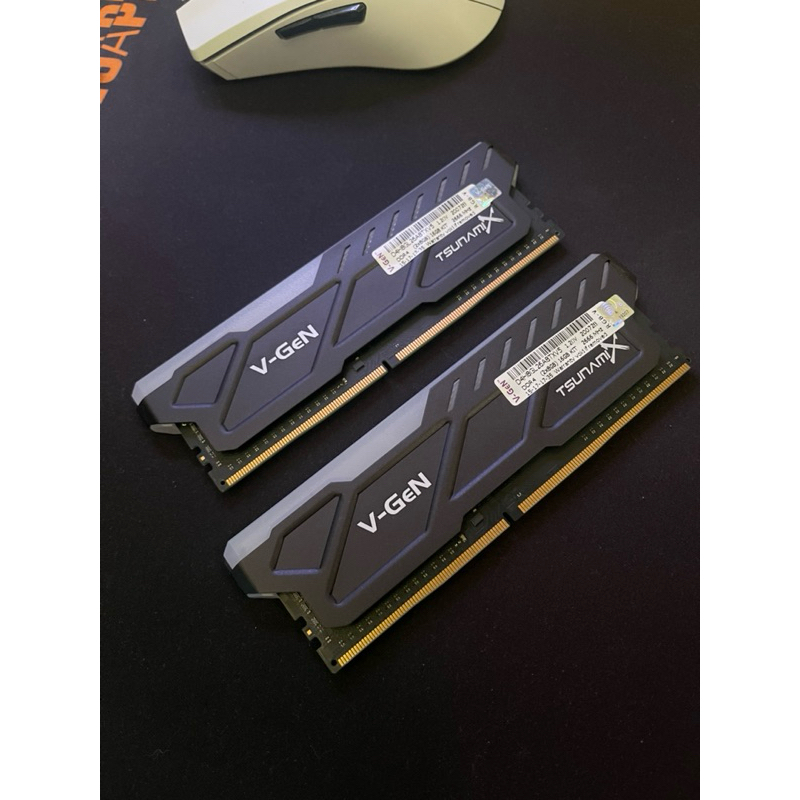 VGen 16Gb kit (2*8) 2666MHz DDR 4 Tsunami X RGB Light - Second - Lifetime Waranty Official