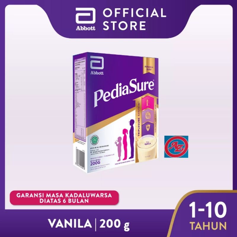

Pediasure Triplesure 200 gram kemasan box rasa madu dan vanila