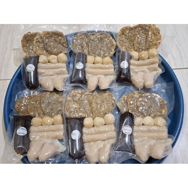 

paket pempek palembang campur Isi 10pc