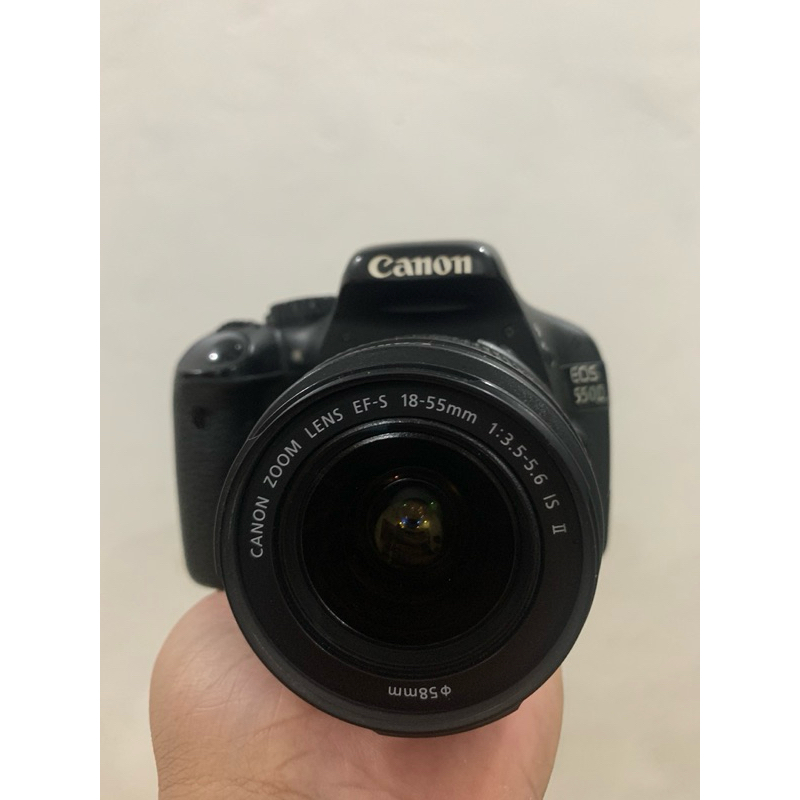 Kamera Dslr Canon Eos 550D - Bonus Memori card & Filter lensa
