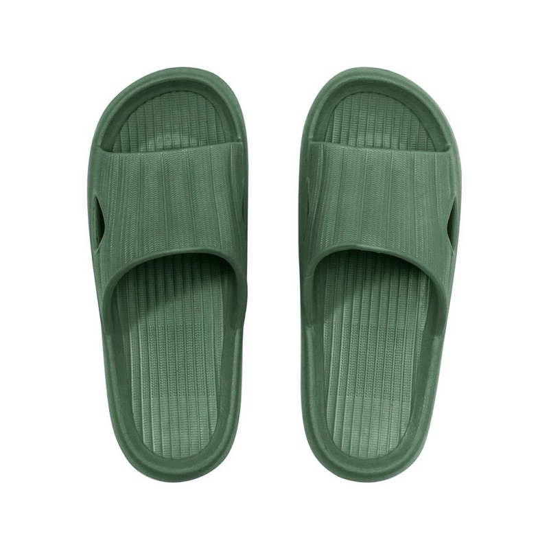 MINISO SANDAL SLOP DARK GREEN