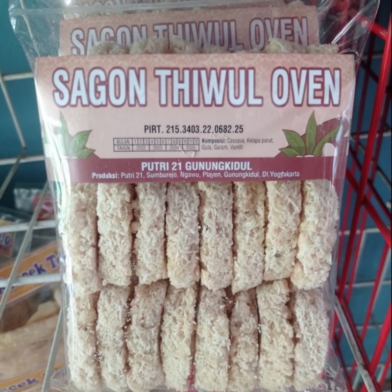 

Sagon Kelapa Tiwul Oven Instan