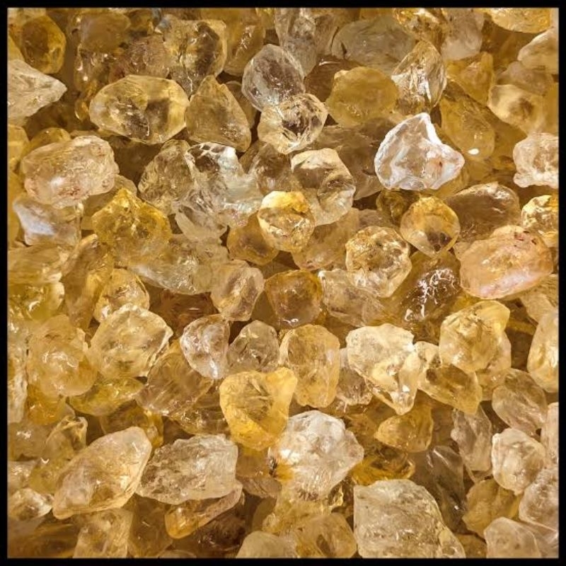 1kg Kristal Citrine Kuarsa Asli Super Clear Gold